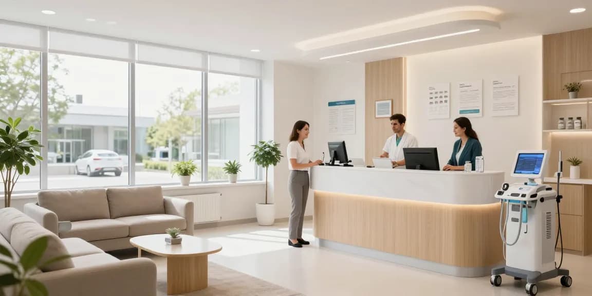 Hair transplant turkey services in a modern healthcare clinic setting.