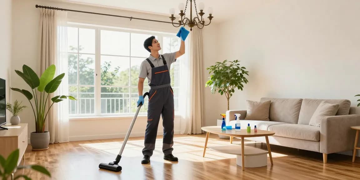 Visit our blog for professional cleaning tips in a bright home setting.