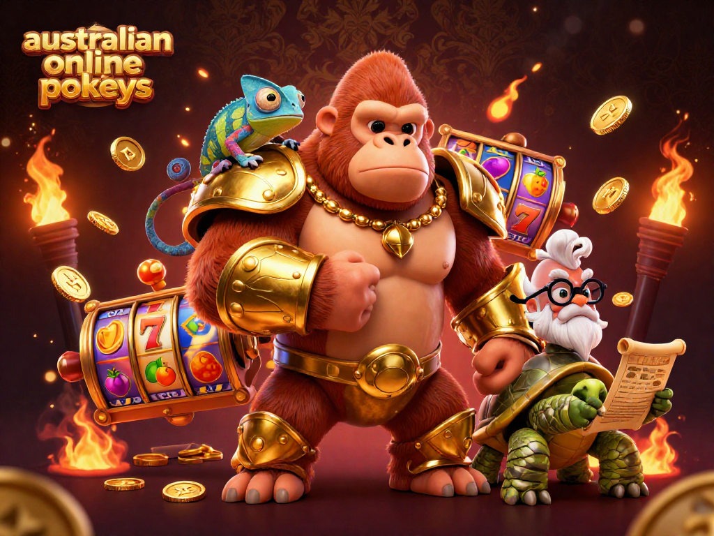 Play exciting australian online pokies with vibrant slot reels and golden rewards.
