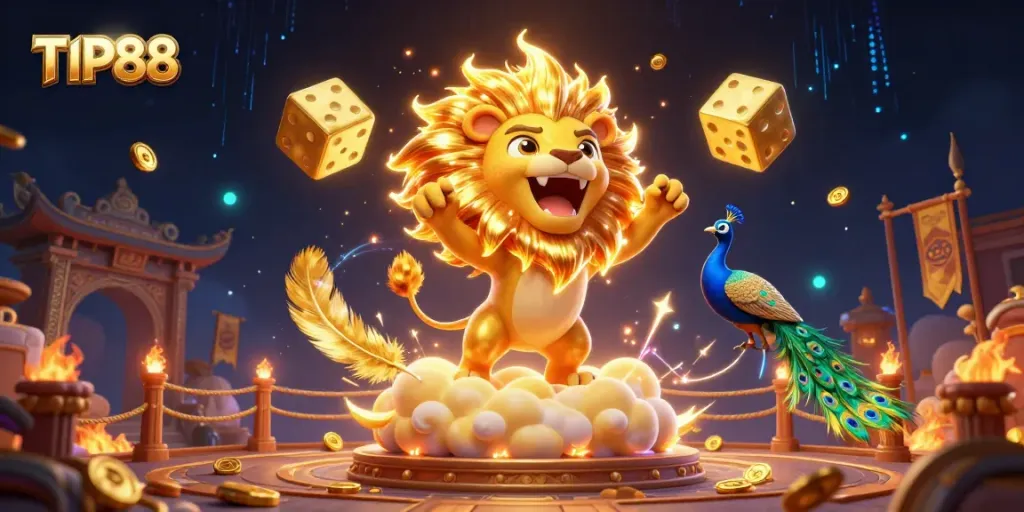 Experience the thrill of gambling with TIP88's exciting atmosphere and vibrant characters.