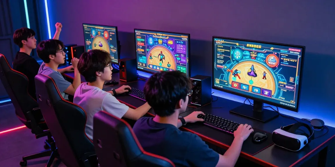 Exciting gaming scene featuring players engaging with the spaceman slot game in a vibrant setup.
