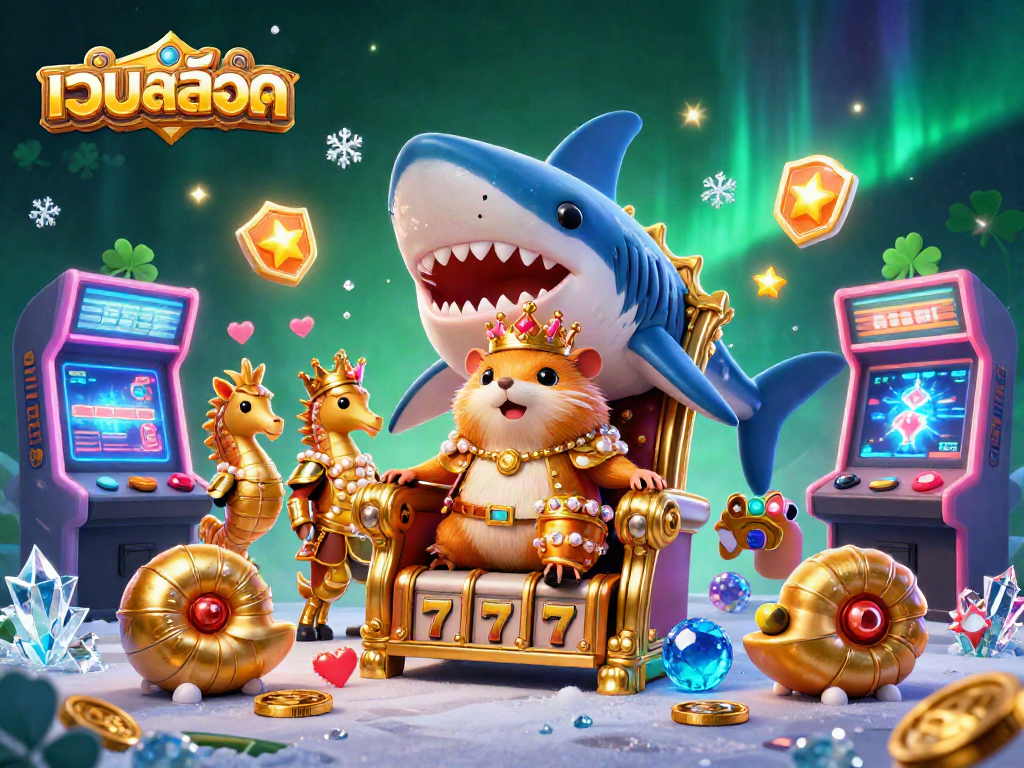 Play เว็บสล็อต and win big with the fierce golden hamster king and his vibrant slot adventure.