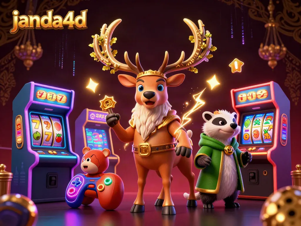 janda4d memanjakan pemain dengan ilustrasi kasino digital 3D yang penuh warna dan energi.