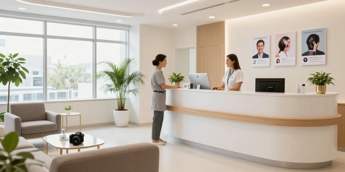 "Hair transplant Turkey: expert consultation in a welcoming healthcare environment with compassionate medical services."