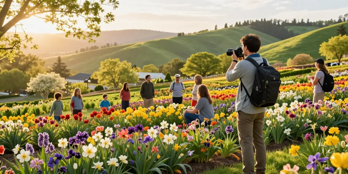 Experience the beauty of nature at https://www.thecapayvalleygardentour.com with vibrant flowers and happy travelers.