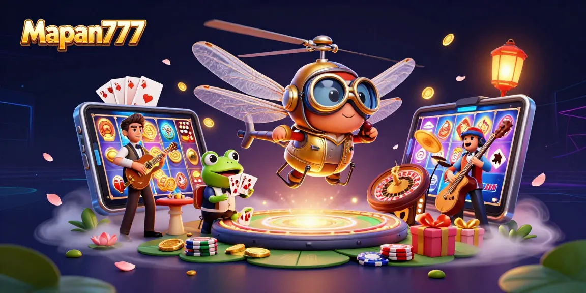 Mapan777 showcases thrilling card deals and vibrant casino activity in this dynamic scene.