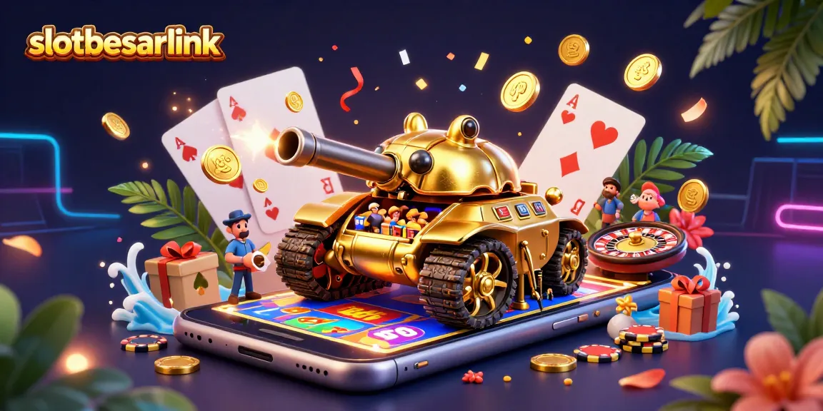 Engage with exciting slot games on slotbesarlink, featuring vibrant casino elements and dynamic gameplay.