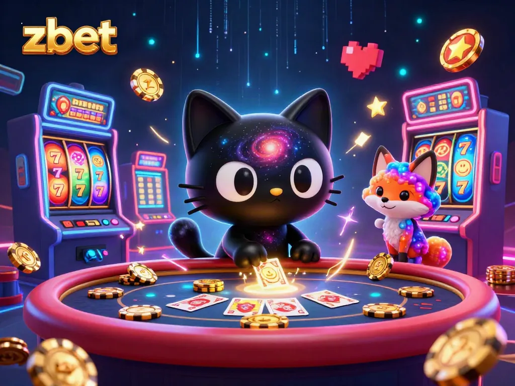 Engage with zbet at a vibrant cosmic casino, where captivating characters and rich game elements enhance the betting experience.