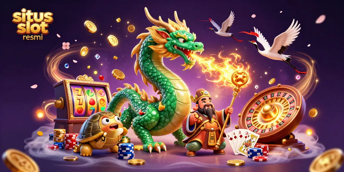 Experience the thrill with situs slot resmi as lucky symbols and characters animate for spectacular winnings.