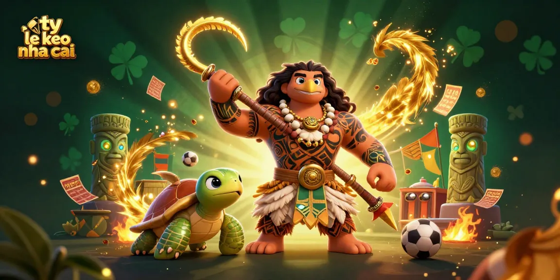 Experience ty le keo nha cai in a vibrant, detailed scene showcasing dynamic sports betting activities.