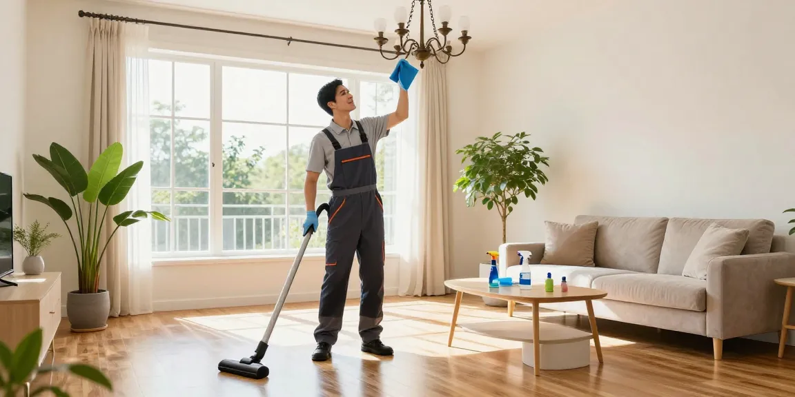 Visit our blog for professional cleaning tips in a bright home setting.