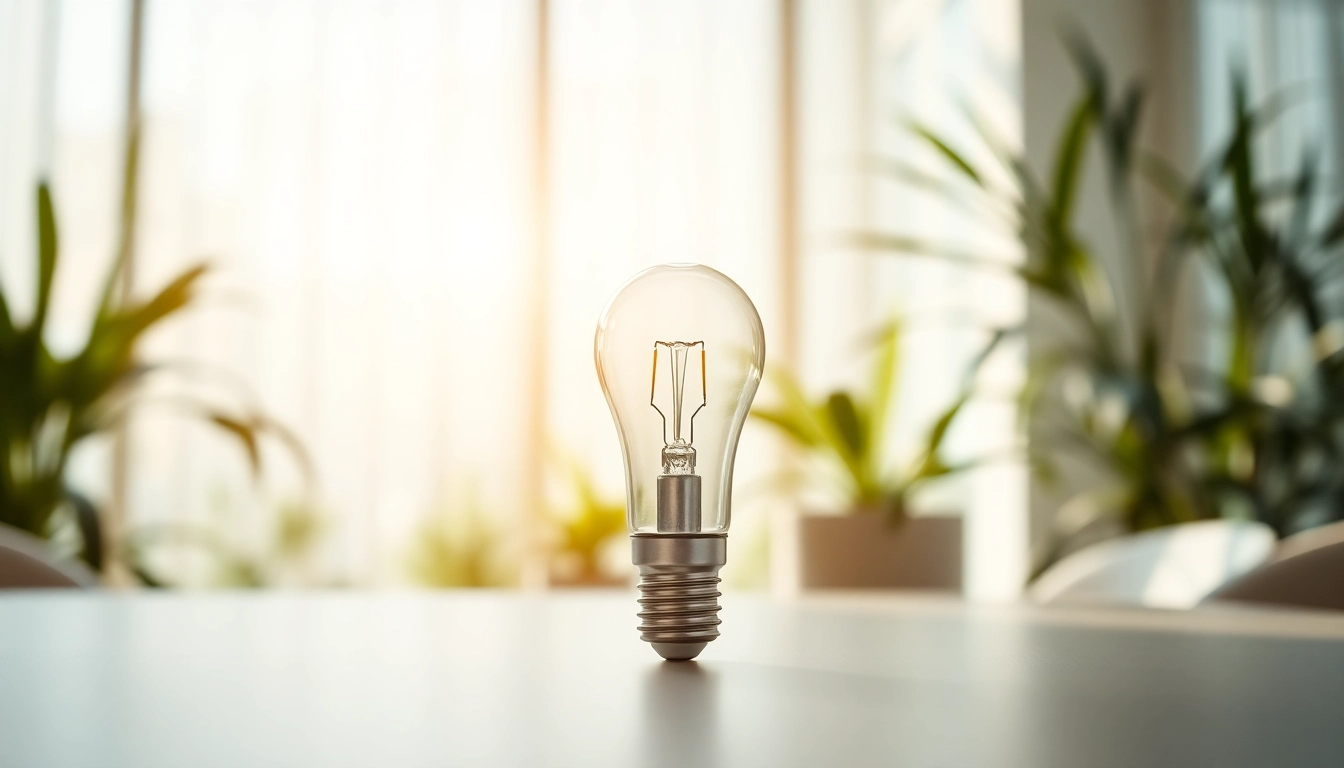 Illuminate your space with g16 bulb, highlighting its sleek design and ambient glow.
