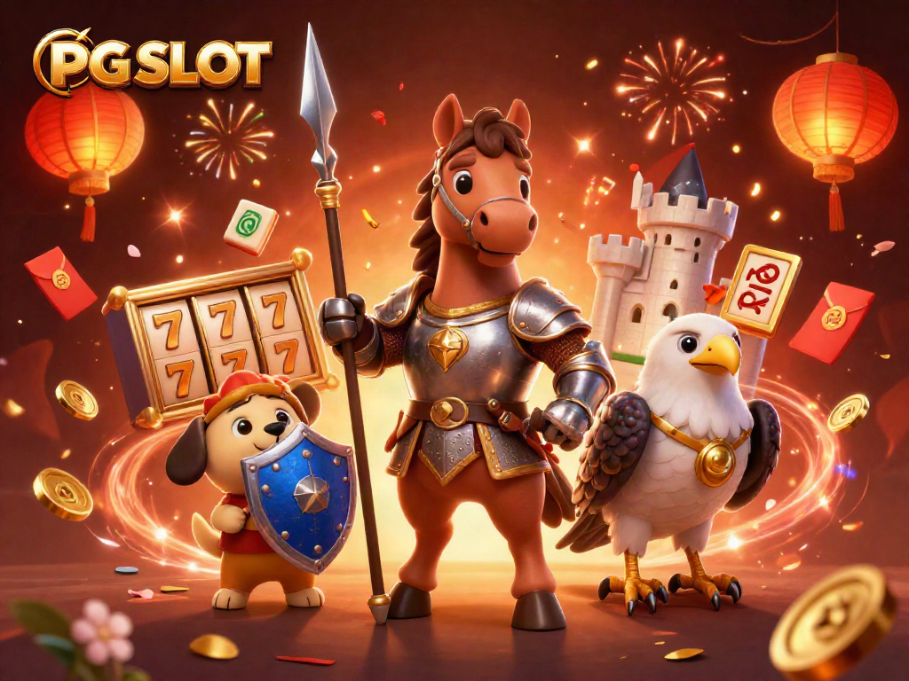 Experience exhilarating PG SLOT action with knights and treasures in a fantasy celebration.