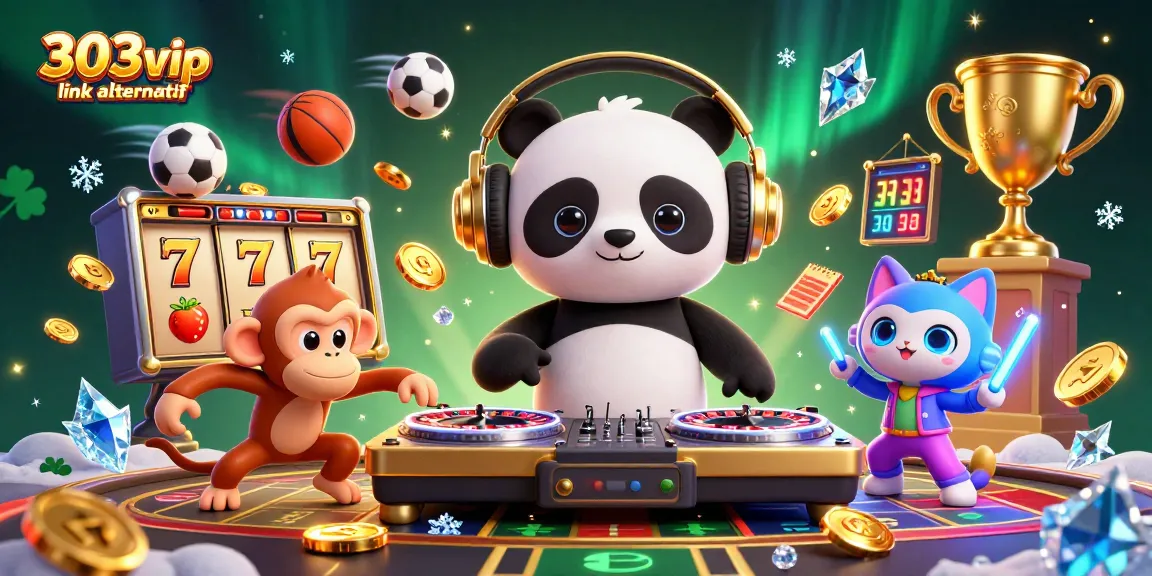 Play with exhilarating excitement at 303vip link alternatif, featuring a vibrant casino atmosphere.