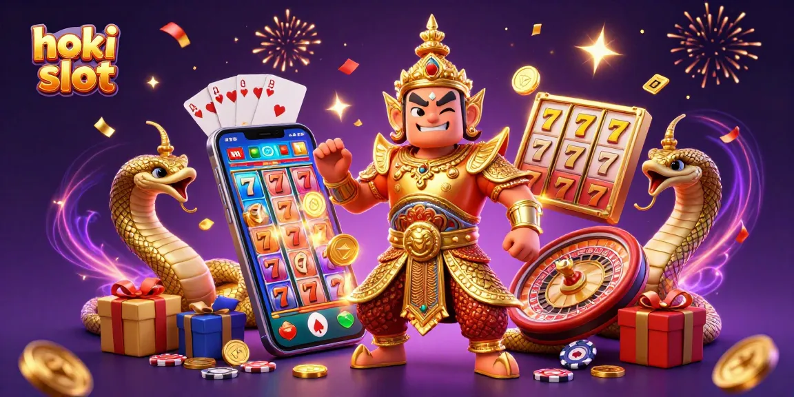 Spin the reels of hoki slot with vibrant characters and dynamic casino elements!