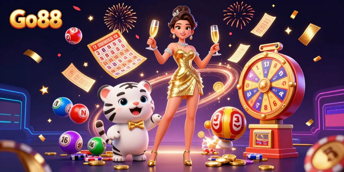 Experience thrilling wins at Go88 with a glamorous atmosphere and vibrant gaming elements.