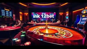Gambling with excitement: winning strategies at ink vao 12bet casino table.