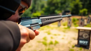 Close-up view of a Wot trigger highlighting precision and design in action.