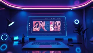 Advanced NSFW AI interactive workspace showcasing innovative image generation tools.