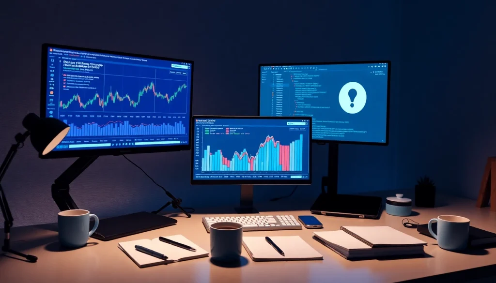 A professional workspace illustrating infosec analysis of Amazon prices with modern technology.