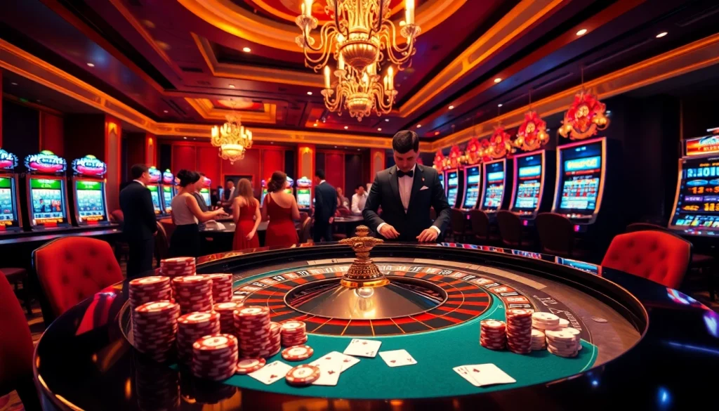 Experience the excitement of nhà cái vua99 with glamorous casino games and vibrant roulette tables.