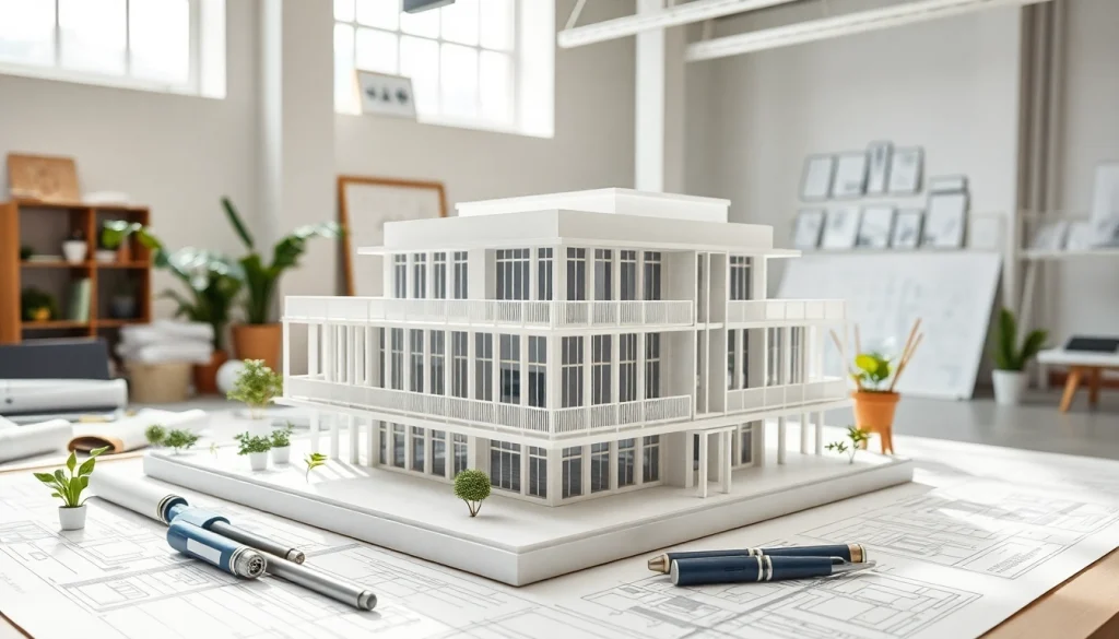 Architekturmodellbau Chemnitz: Detailreiche Architekturmodelle in einem kreativen Studio.