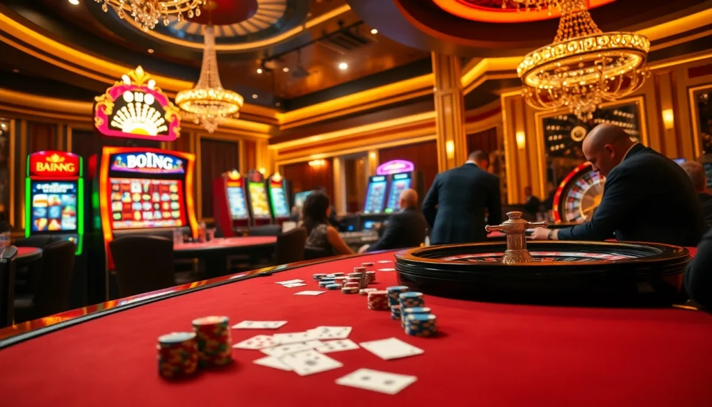 Découvrez le frisson d'un casino fiable en ligne avec des tables de poker luxueuses, des machines à sous vibrantes et des joueurs dévoués.