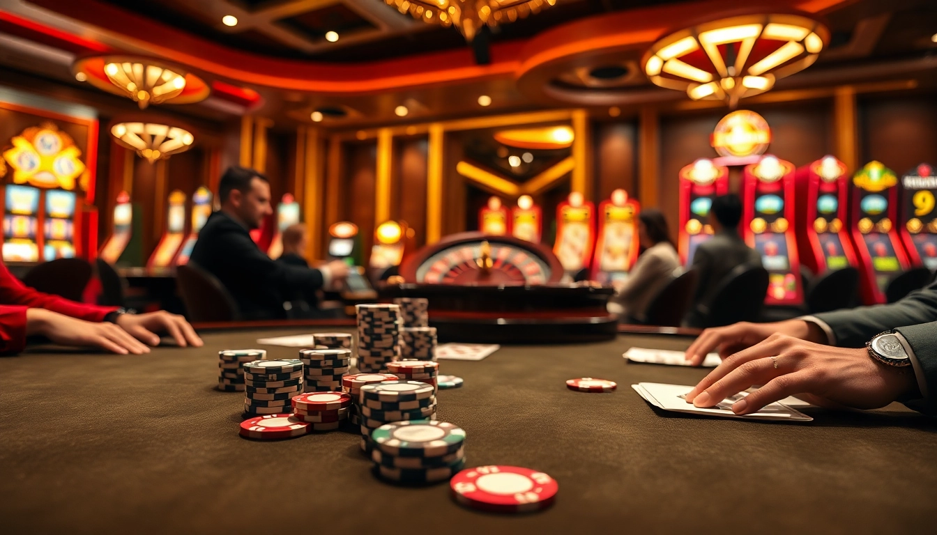 Découvrez l'excitation d'un casino fiable en ligne avec un gameplay de poker captivant et des machines à sous vivantes.