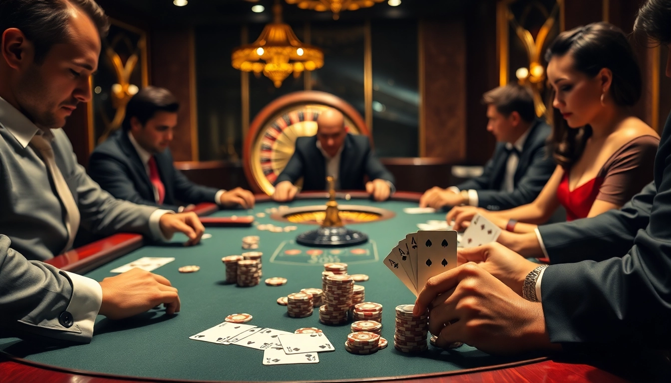 Ressentez l'excitation de gagner dans un casino fiable en ligne avec du poker et de la roulette à enjeux élevés.